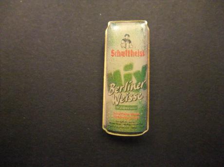 Schultheiss Berliner Weisse Original (Schultheiss-Brauerei GmbH Berlin) Duits bier, blikje